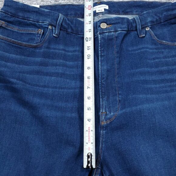 Good American Always Fits Good Legs Ankle Skinny Jeans Distressed Size 28-32 - Picture 10 of 11